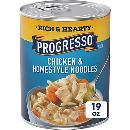 Progresso Chicken And Homestyle Noodles Canned Soup 19 Oz Quantity 1